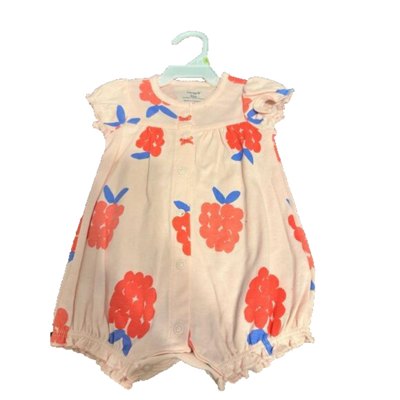 Carter's Other - Carters baby girl raspberry onesie 3m